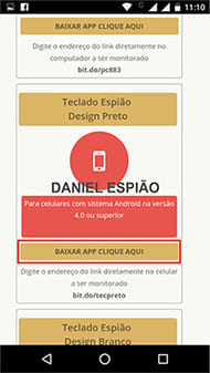 Teclado Keylogger Design Preto